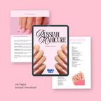 Russian Manicure Training Manual (158 Pages) – Complete Step-by-Step Nail Technician PDF Guide